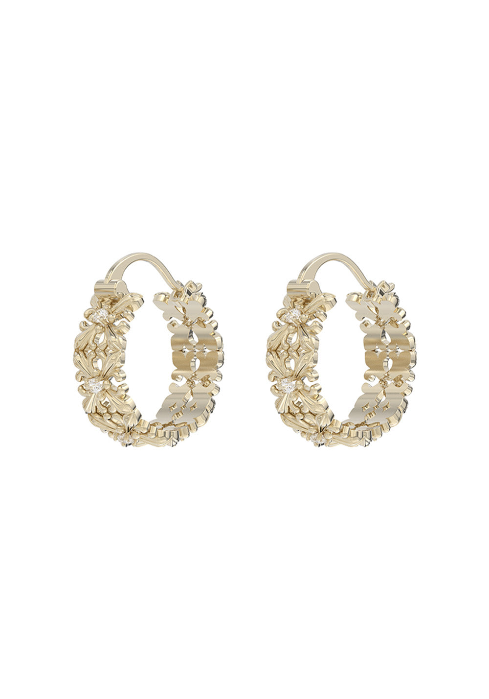 SUN HUNTER丨Iris Flower Ear Cuffs - PSYLOS 1, SUN HUNTER丨Iris Flower Ear Cuffs, Accessories, SUN HUNTER, PSYLOS 1